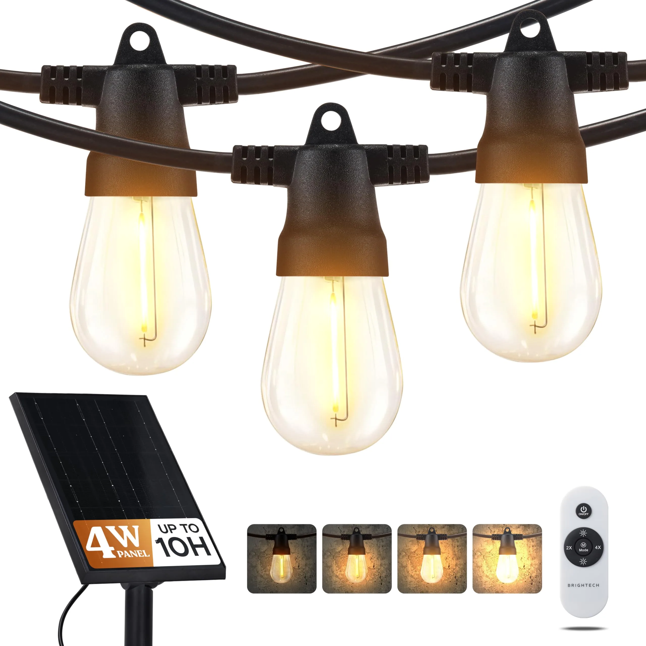 Brightech Sparq LED Outdoor String Lights 48ft image 2