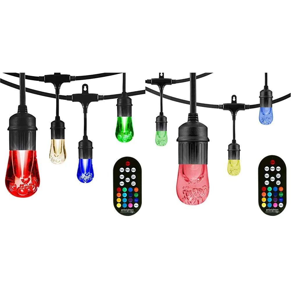 Enbrighten 36ft LED Vintage String Lights image 2