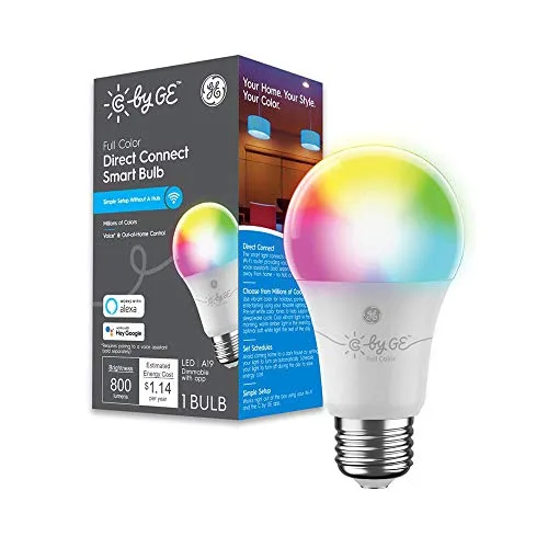 GE Cync Smart LED Bulb Full Color A19 image 3