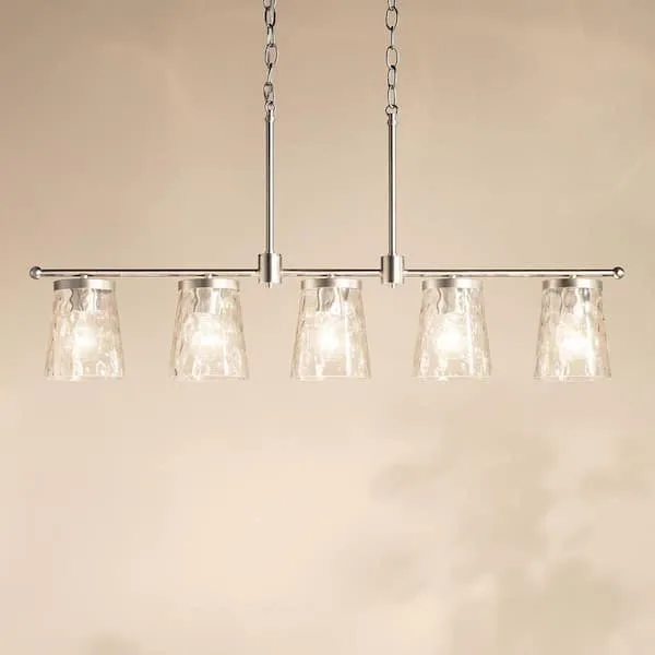Kichler Erzo 5-Light Chandelier Brushed Nickel image 2