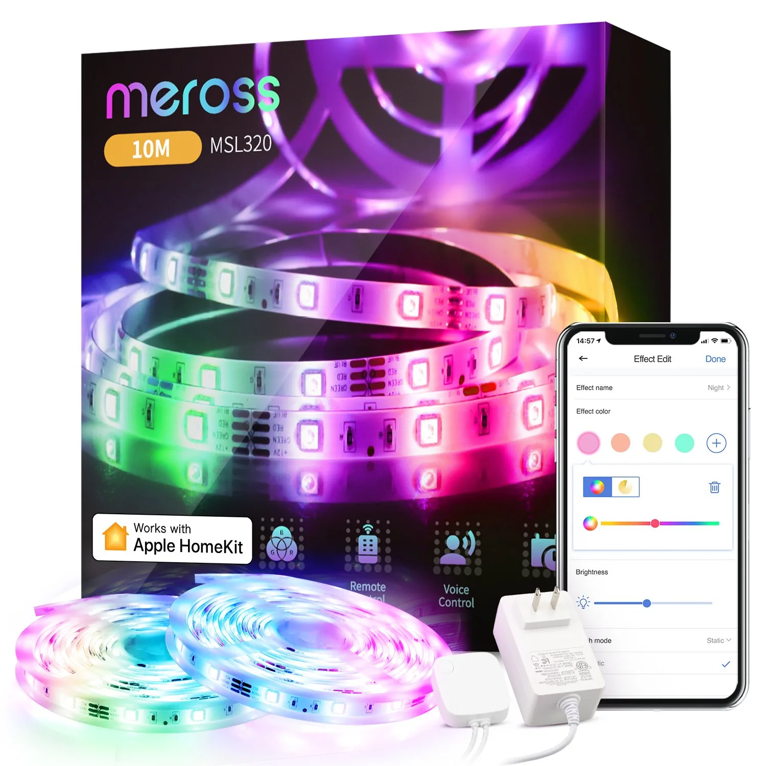 Meross Smart LED Strip Light MSL320 image 3