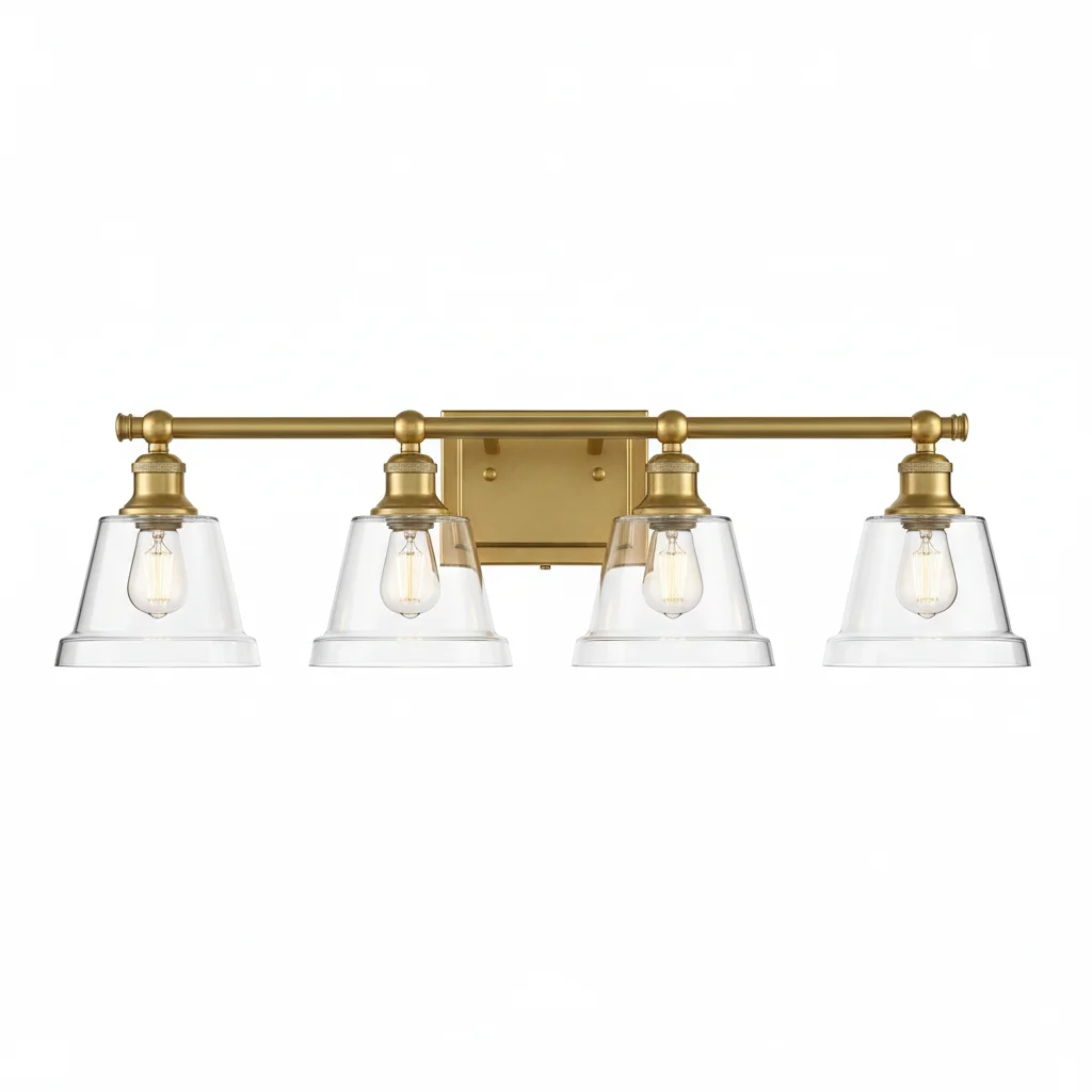 Quoizel Newbury 4-Light Bathroom Vanity Light