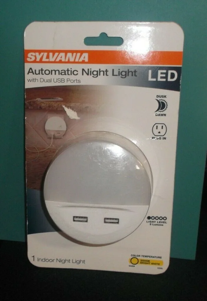 Sylvania LED Night Light Plug-In Auto Dusk to Dawn image 2