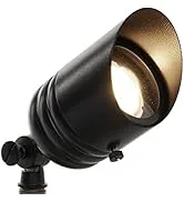 VOLT Inground Garden Spotlight Brass 18V LED image 2