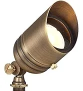 VOLT Inground Garden Spotlight Brass 18V LED image 3